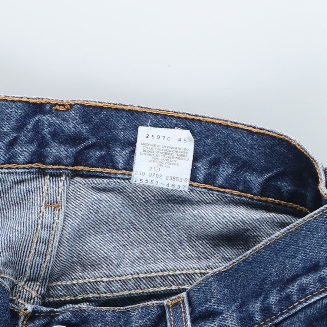 00'S Levi's 550 Relaxed Fit Tapered Leg Tapered Denim Pants Women's L (w29) /eaa423331