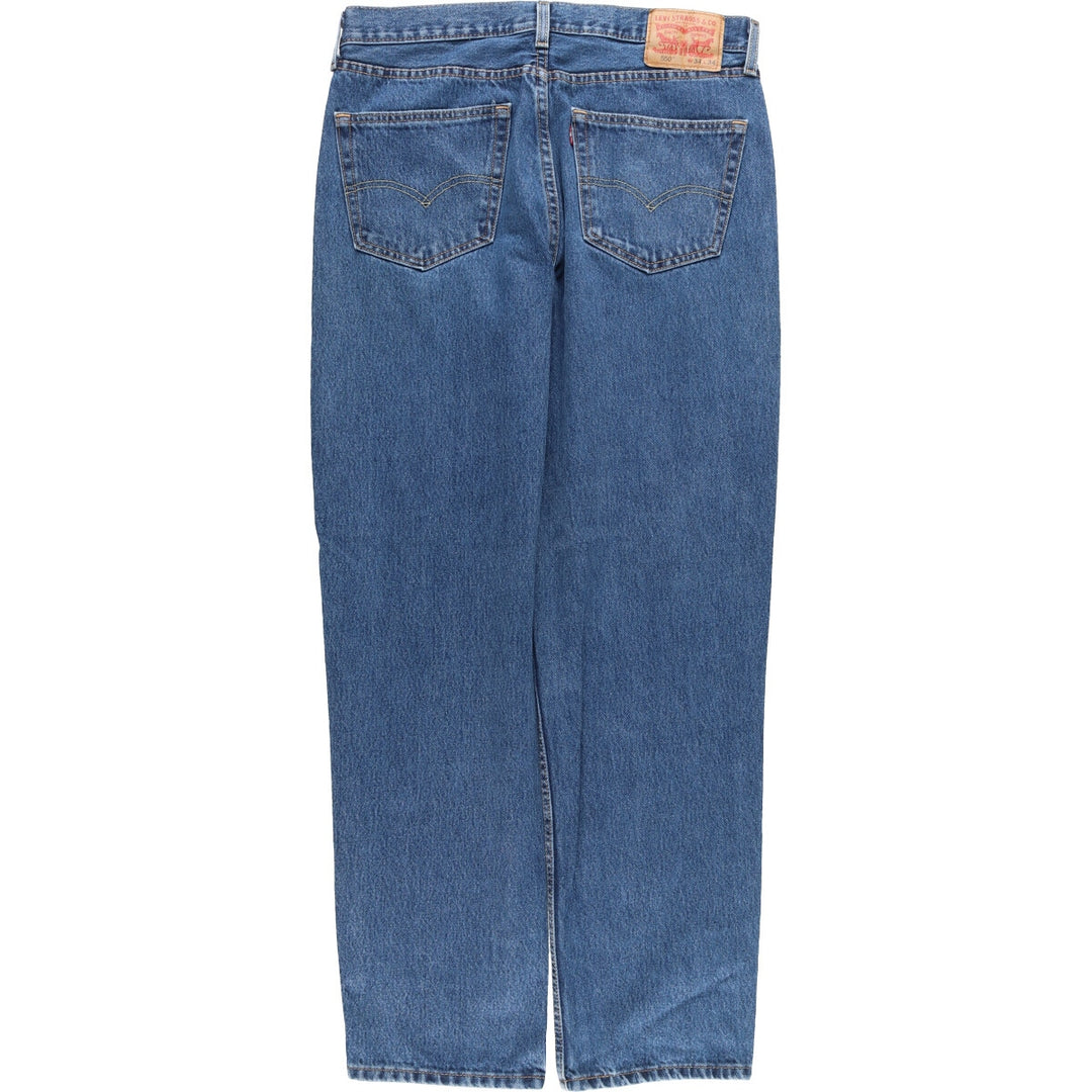 Levi's 550 tapered denim pants for men, w34 / eaa423356