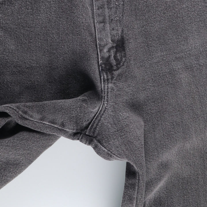 80'S Wrangler 13MBKG Black Denim Pants Made in USA Women's L (w27) Vintage /eaa423398