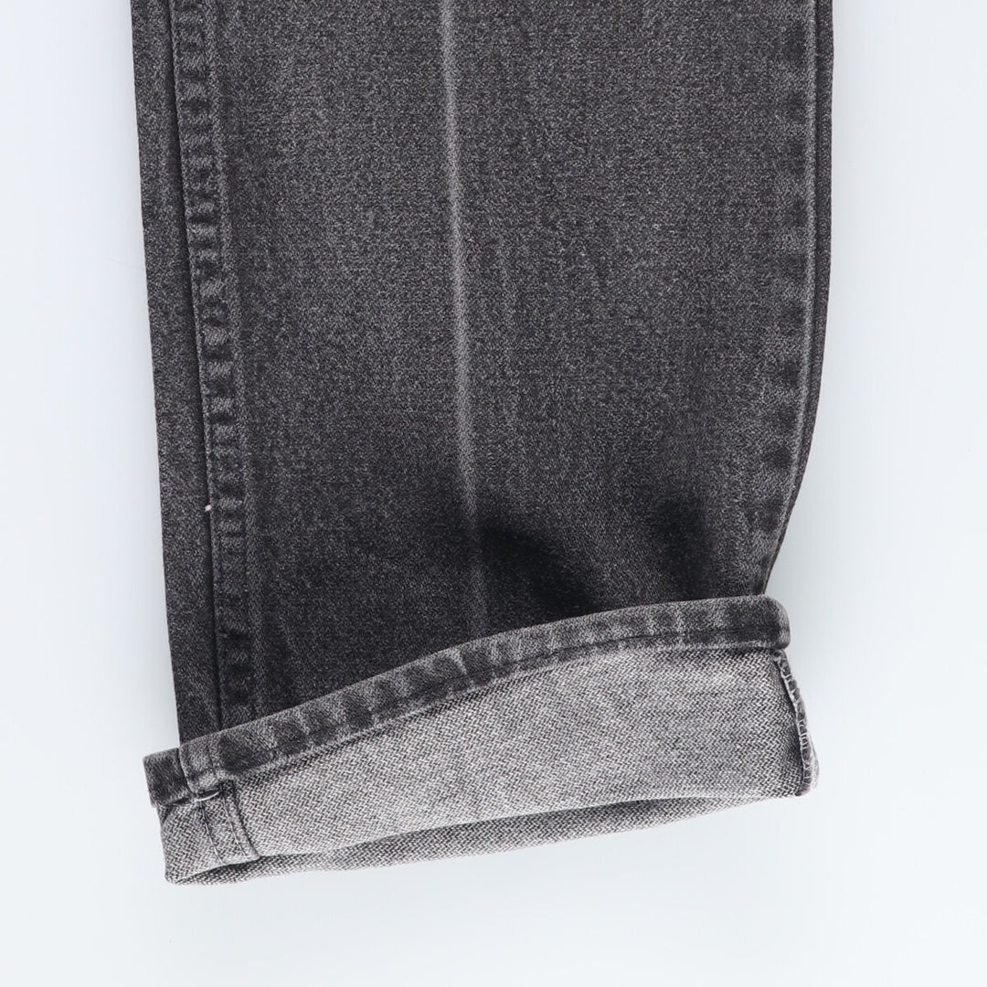 80'S Wrangler 13MBKG Black Denim Pants Made in USA Women's L (w27) Vintage /eaa423398