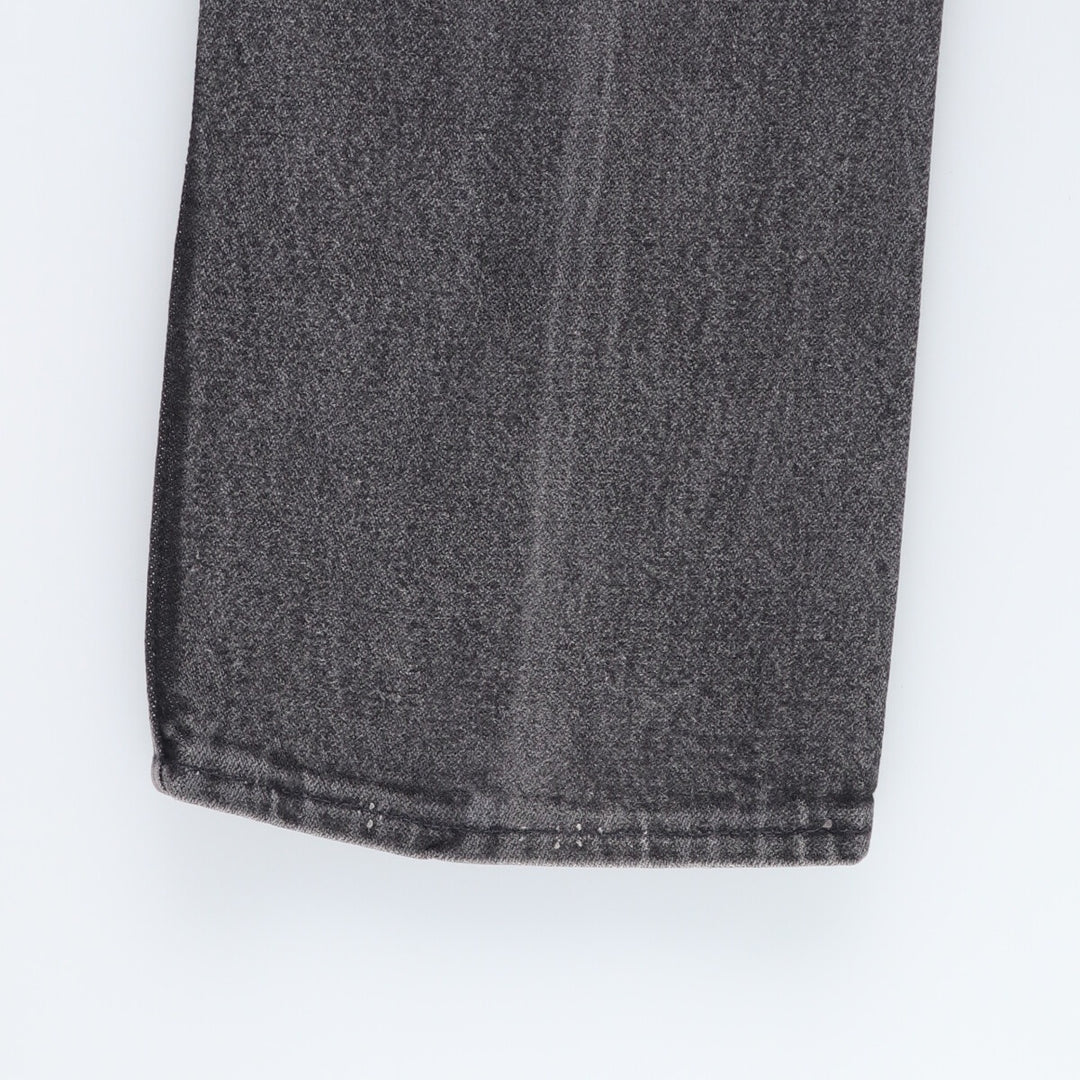 80'S Wrangler 13MBKG Black Denim Pants Made in USA Women's L (w27) Vintage /eaa423398