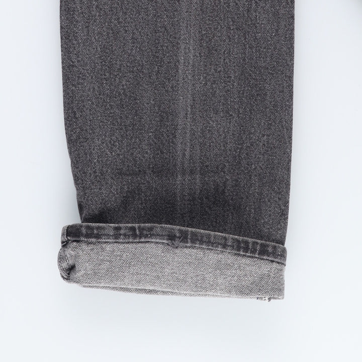 80'S Wrangler 13MBKG Black Denim Pants Made in USA Women's L (w27) Vintage /eaa423398