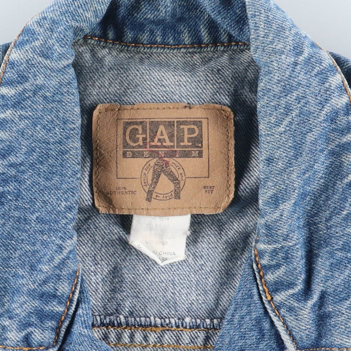 90'S GAP DENIM Old GAP denim jacket G-jacket Men's S Vintage /eaa423411