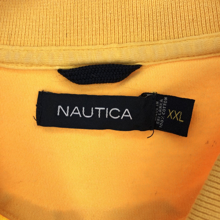 00s~ NAUTICA Long Sleeve Polo Shirt Men's XXL /eaa423434