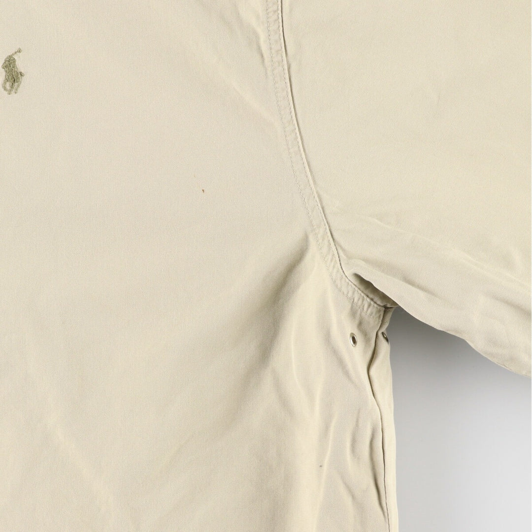 90'S Ralph Lauren POLO by Ralph Lauren reversible cotton hoodie, men's L, vintage / eaa423526