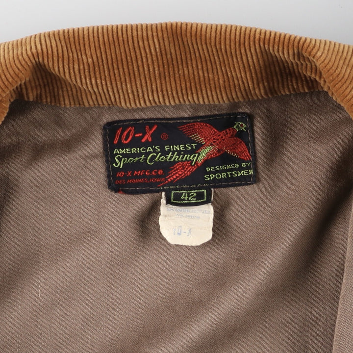 70'S 10-X Hunting Jacket Men's L Vintage /eaa423527