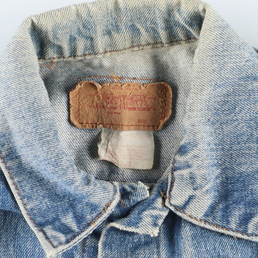 90'S Levi's 70706-0216 denim jacket, denim jacket, made in Canada, women's M, vintage /eaa423540