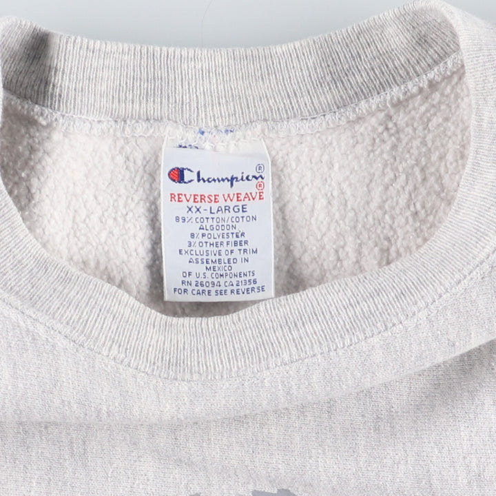 90'S Champion REVERSE WEAVE Reverse Weave Embroidered Tag HARVARD Harvard University Cut-off College Sweatshirt Trainer Women's XXL Vintage /eaa423554