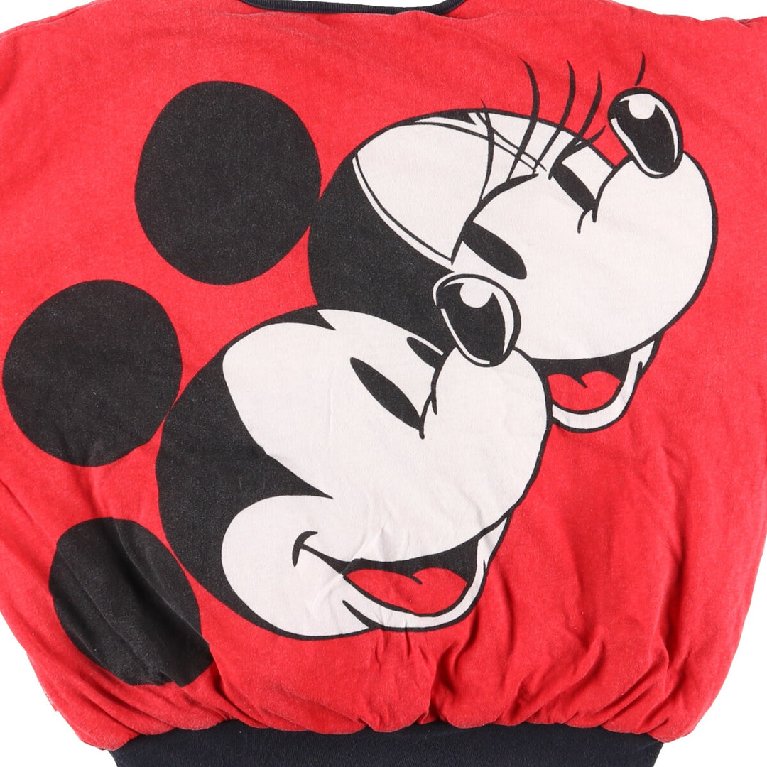 90'S Reversible Mickey Mouse & Minnie Mouse Character Sweatshirt Sweatshirt Women's XXL Vintage /eaa423558