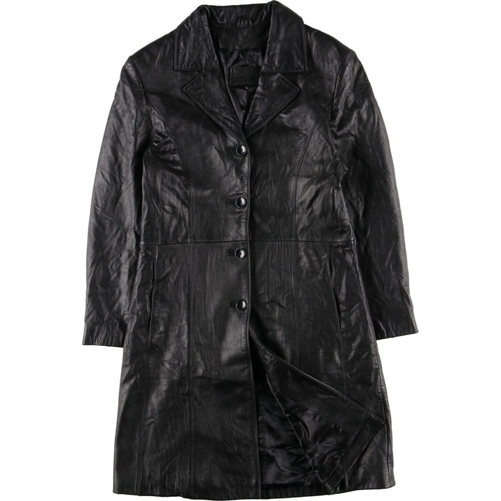 Wake up Design Leather Coat Women's L /eaa423688