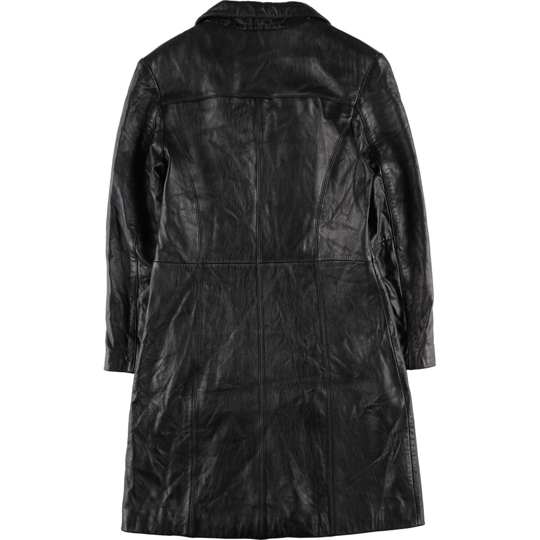 Wake up Design Leather Coat Women's L /eaa423688