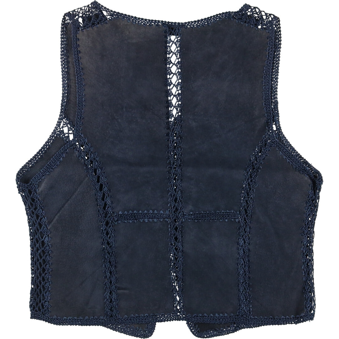 COVONA Suede Leather Vest Women's L /eaa423691