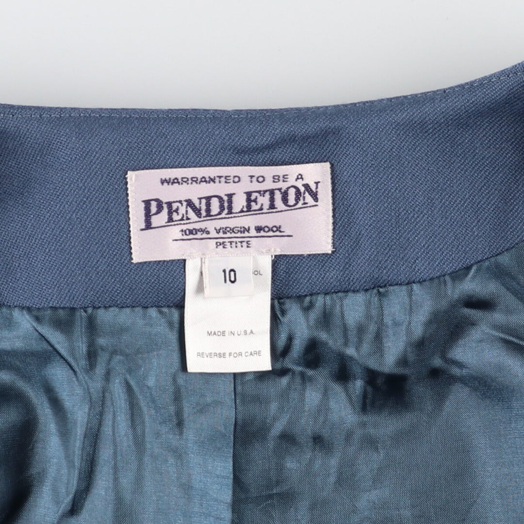 Pendleton No-collar wool jacket made in the USA Women's M /eaa423786