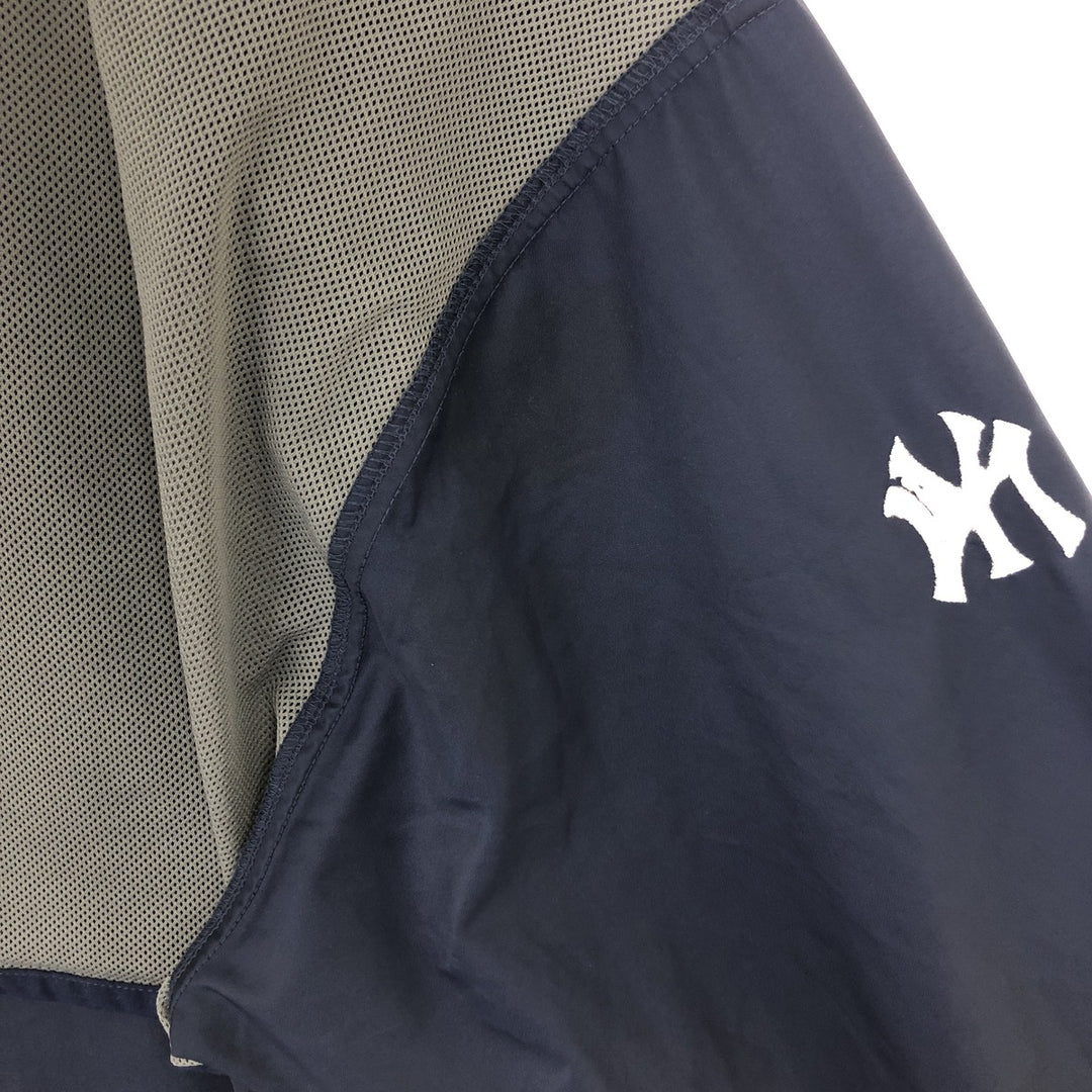 90'S Majestic MLB NEW YORK YANKEES New York Yankees warm-up pullover men's XL long sleeve vintage /eaa423813