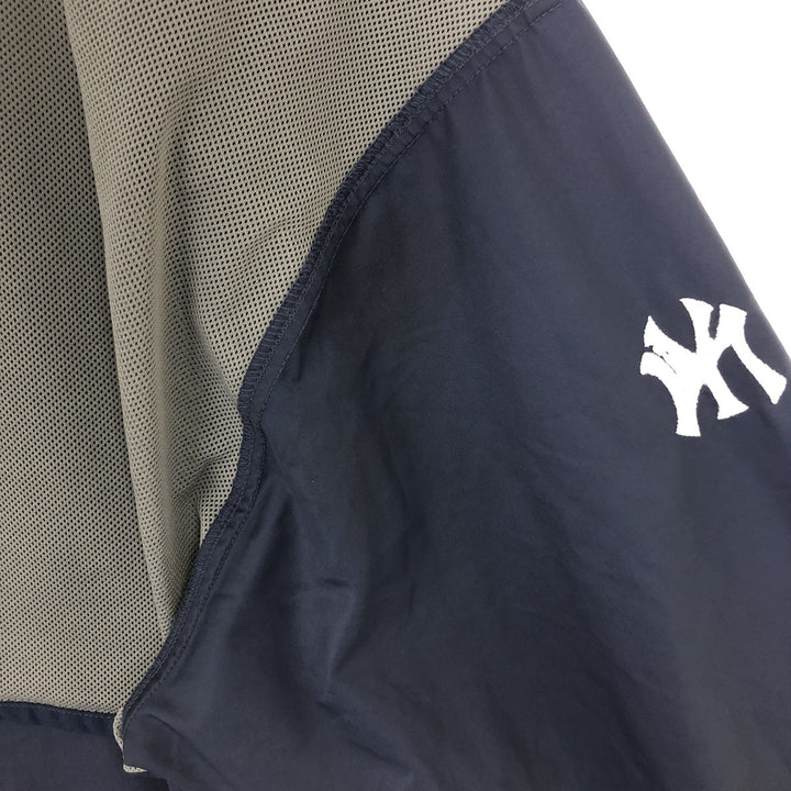 90'S Majestic MLB NEW YORK YANKEES New York Yankees warm-up pullover men's XL long sleeve vintage /eaa423813