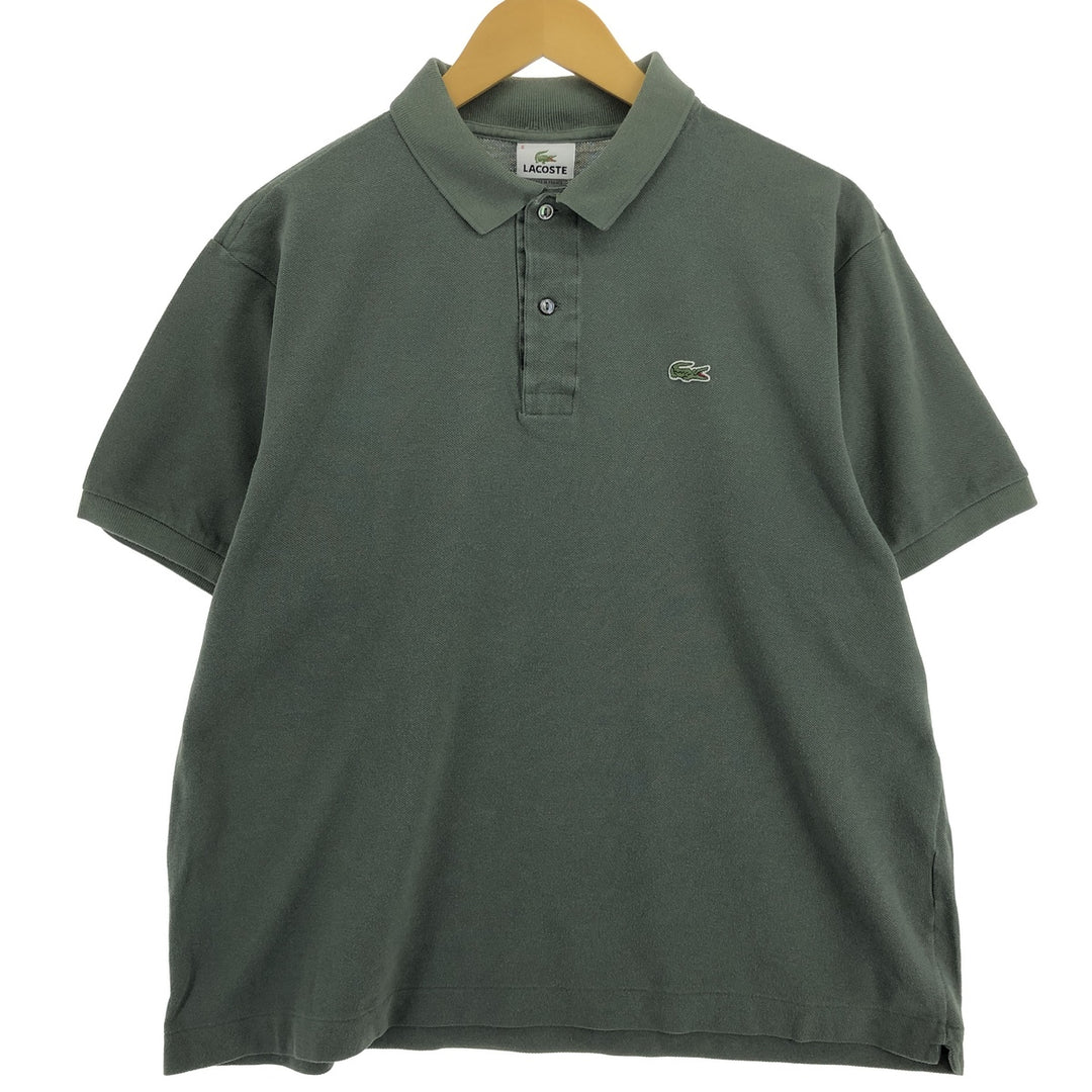 Lacoste LACOSTE French design short sleeve polo shirt size 6 men's size L / eaa423825