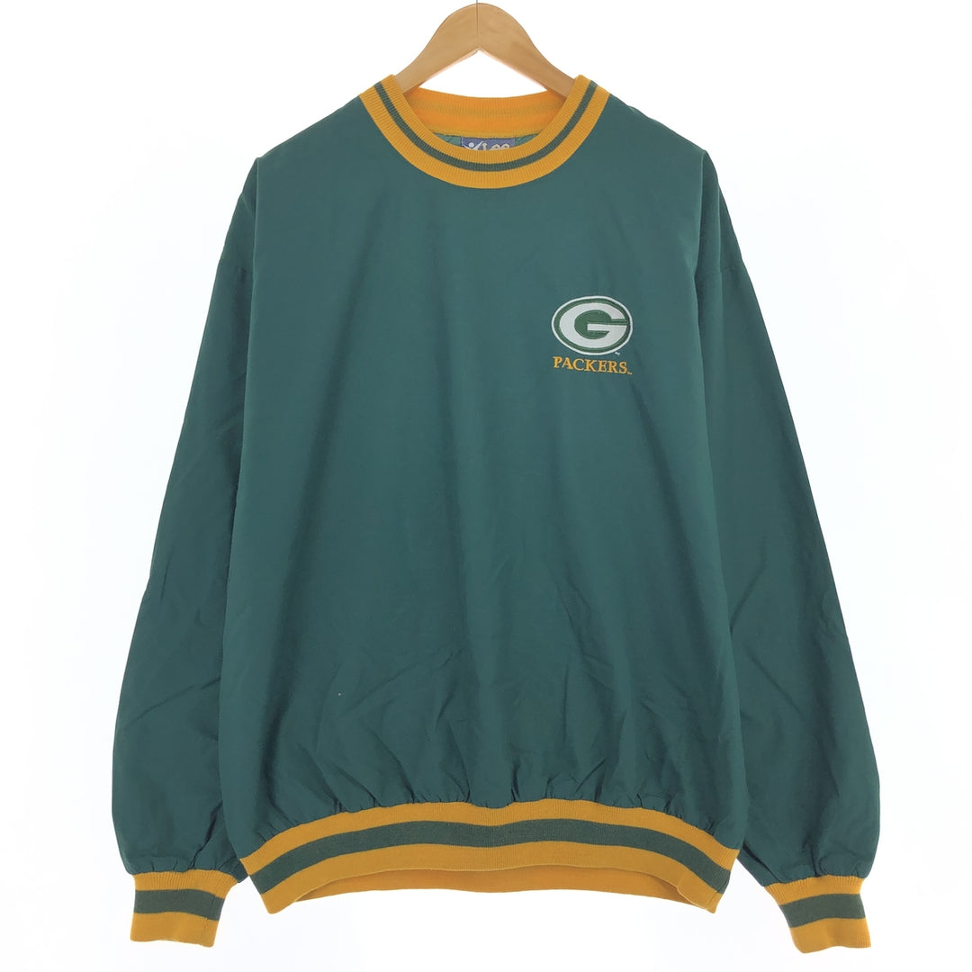 90'S Lee SPORT NFL GREEN BAY PACKERS Warm-up Pullover Men's L Vintage /eaa423875