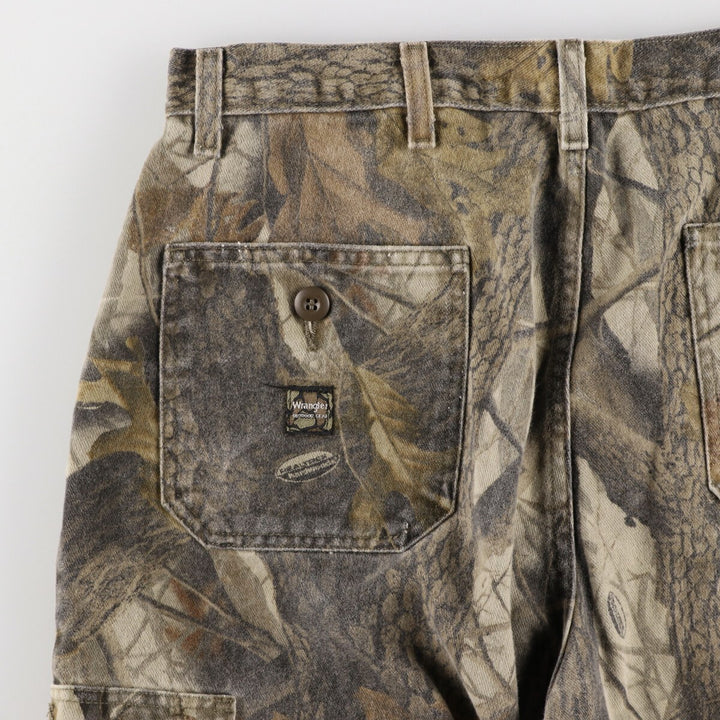 Wrangler Camouflage Pattern Real Tree Camo Cargo Pants Men's W36 equivalent / eaa423877