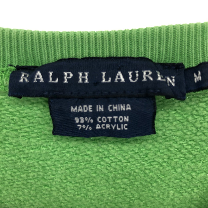 Ralph Lauren One Point Logo Sweatshirt Trainer Women's M /eaa423908