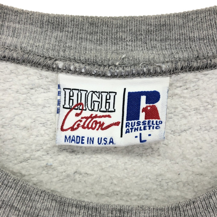 90'S Russell HIGH COTTON sweatshirt, made in USA, men's L, vintage /eaa423917