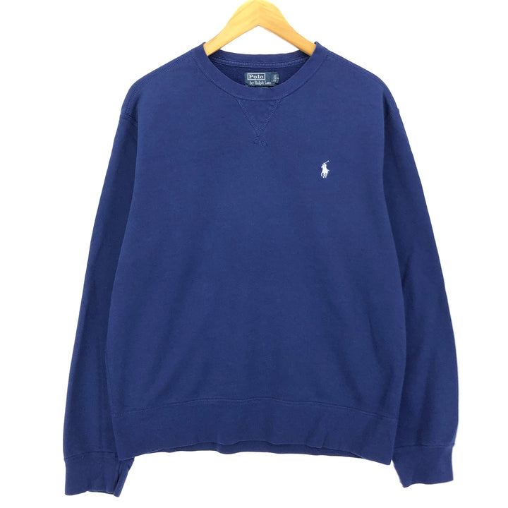 Ralph Lauren POLO by Ralph Lauren One Point Logo Sweatshirt Trainer Men's L /eaa423930