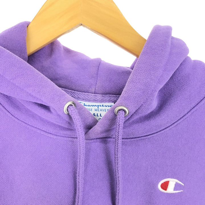 Champion Reverse Weave Replica Solid Color Tag Sleeve Print Sweat Pullover Hoodie Women's S /eaa423948