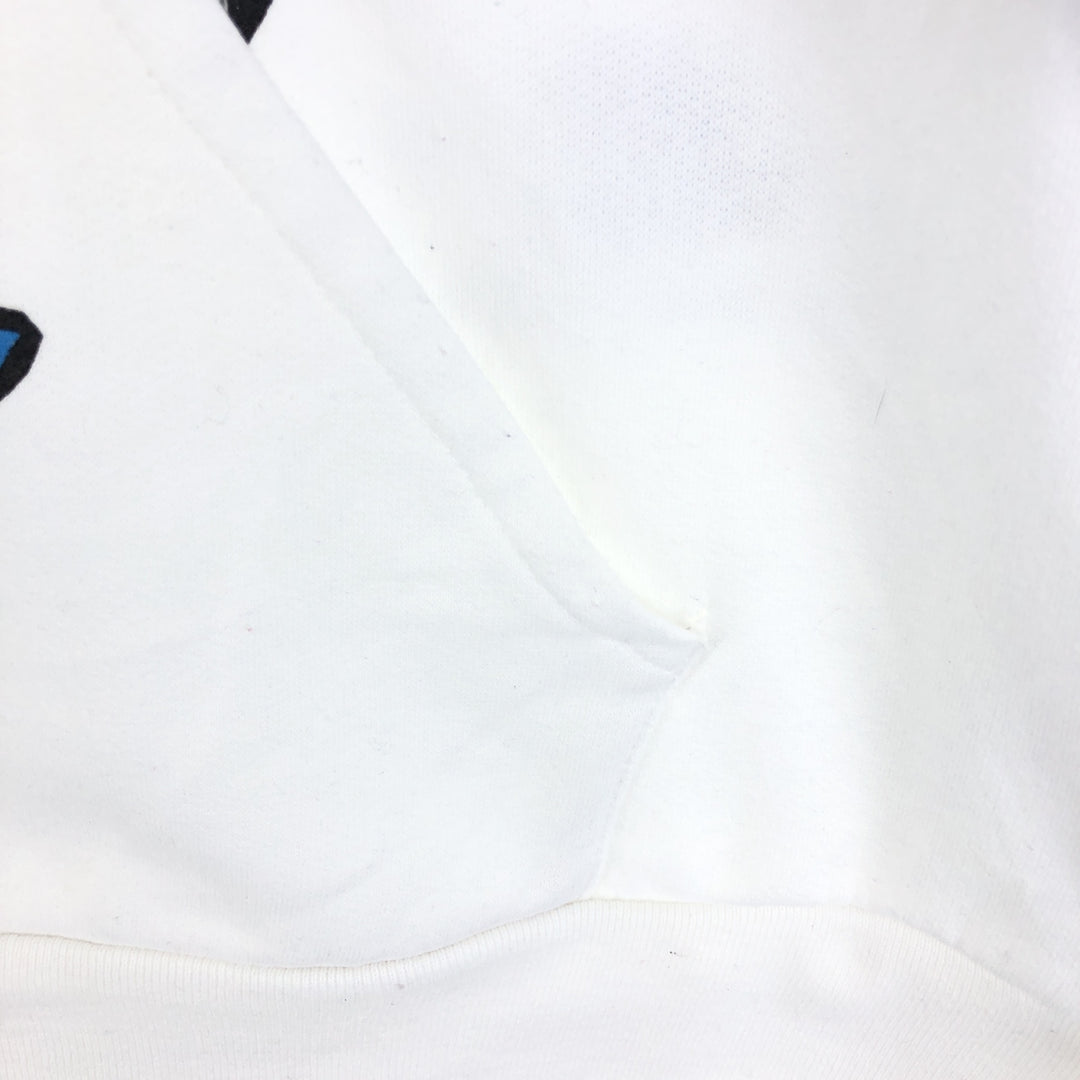 90'S The Cat in the Hat Cat in the Hat back print sleeve print sweatshirt pullover hoodie made in Canada women's M vintage /eaa423952