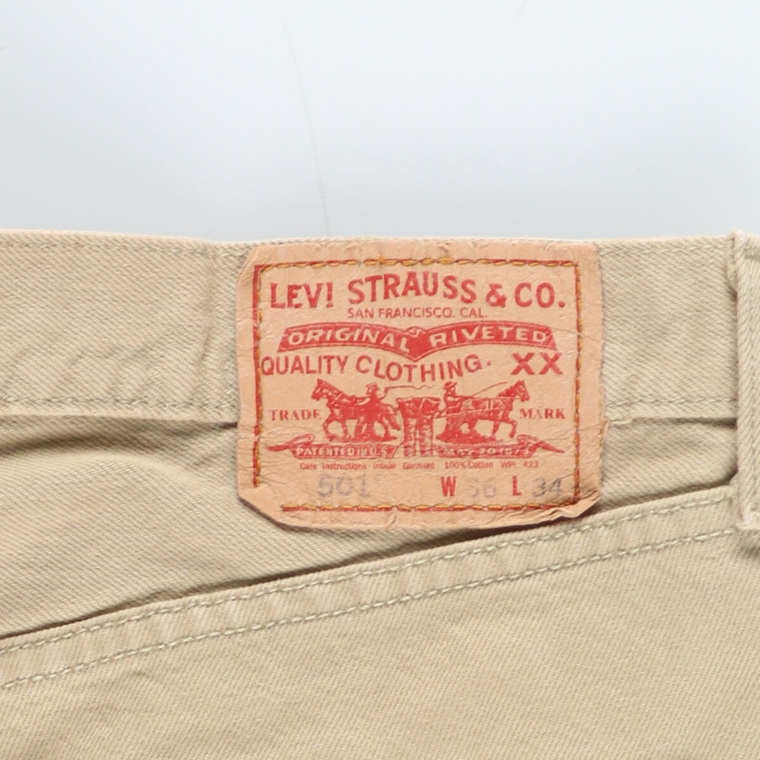 00'S Levi's 501 straight denim pants for men w36 /eaa424063