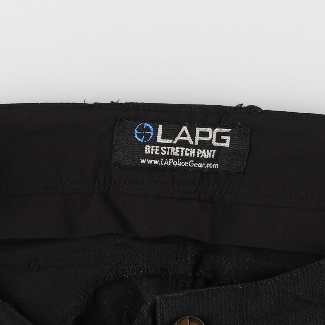 LAPG Tactical Pants Cargo Pants Men's w31 polyester black type Vintage Second Hand
