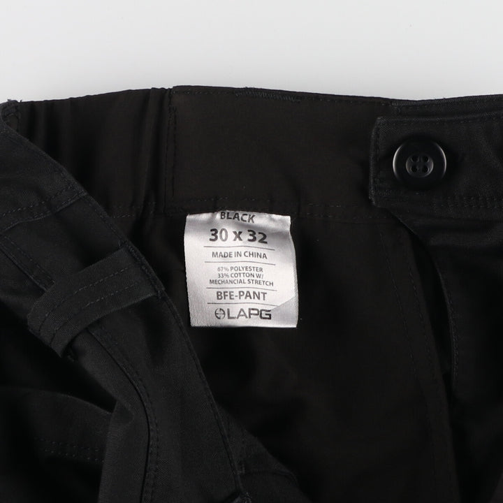 LAPG Tactical Pants Cargo Pants Men's w31 polyester black type Vintage Second Hand