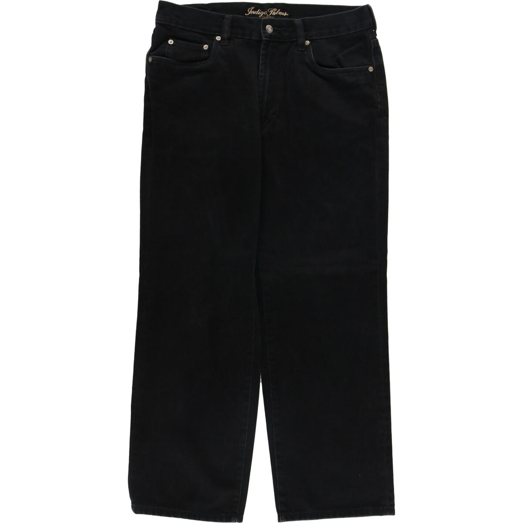 INDIGO PALMS Black Denim Straight Denim Pants Men's W33 equivalent /eaa424093