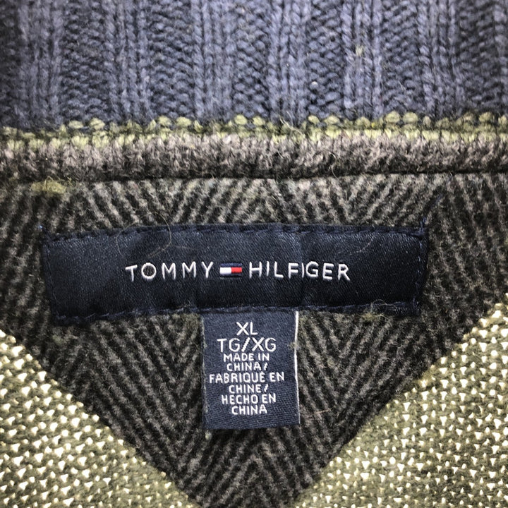 Tommy Hilfiger High Neck Cotton Knit Sweater Men's XL /eaa424119