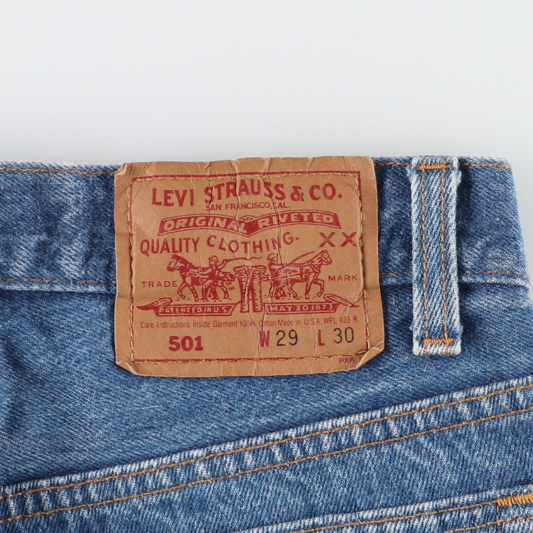 90'S Levi's 501 Straight Denim Pants Made in USA Women's L (w28) Vintage /eaa424132