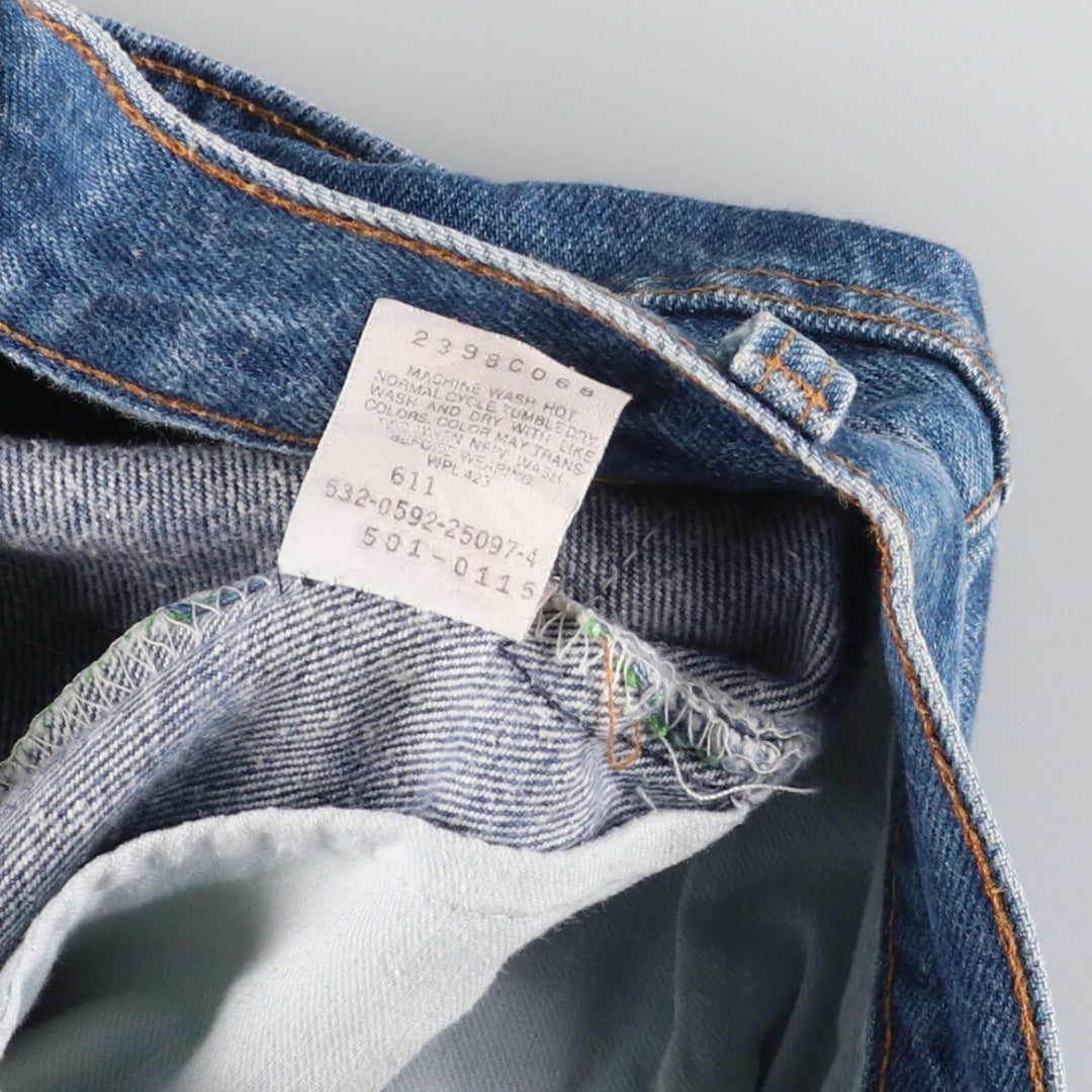 90'S Levi's 501 Straight Denim Pants Made in USA Women's L (w28) Vintage /eaa424132