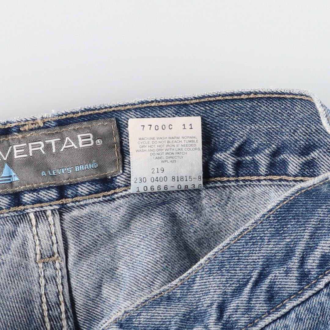 00'S Levi's SILVER TAB Silver Tab Straight Denim Pants Women's L (w30) /eaa424133