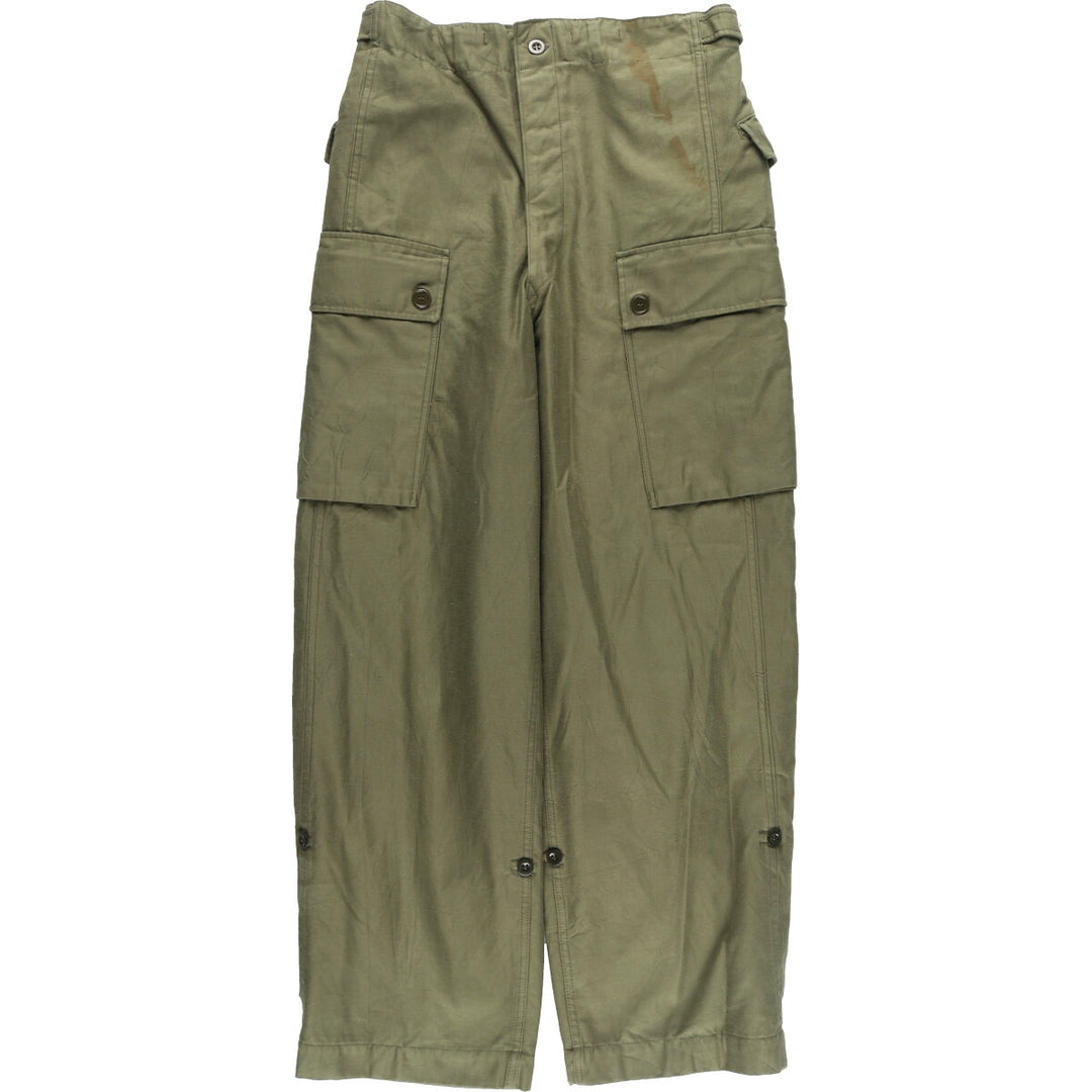 80'S Dutch military genuine double-face military cargo pants 78x80 men's w33 vintage /eaa424158