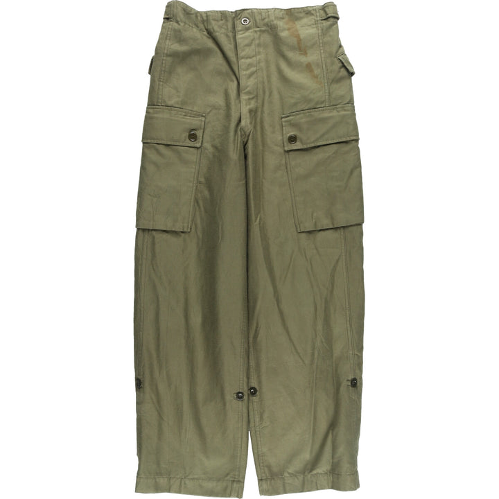 80'S Dutch military genuine double-face military cargo pants 78x80 men's w33 vintage /eaa424158