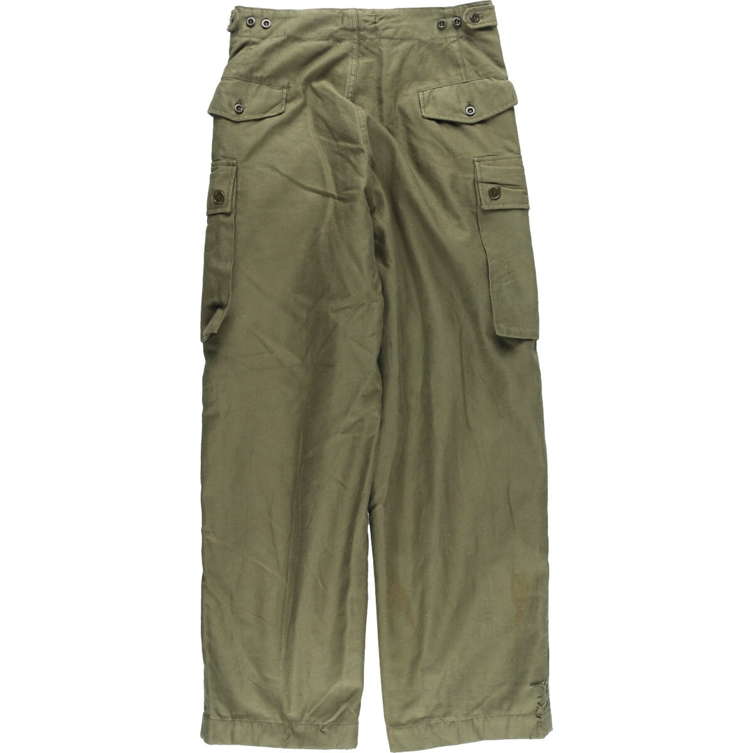 80'S Dutch military genuine double-face military cargo pants 78x80 men's w33 vintage /eaa424158