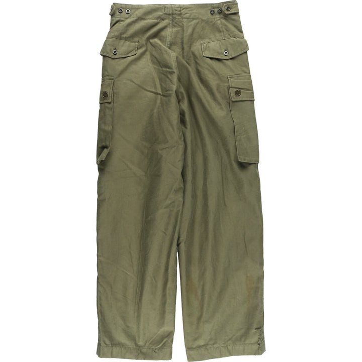 80'S Dutch military genuine double-face military cargo pants 78x80 men's w33 vintage /eaa424158