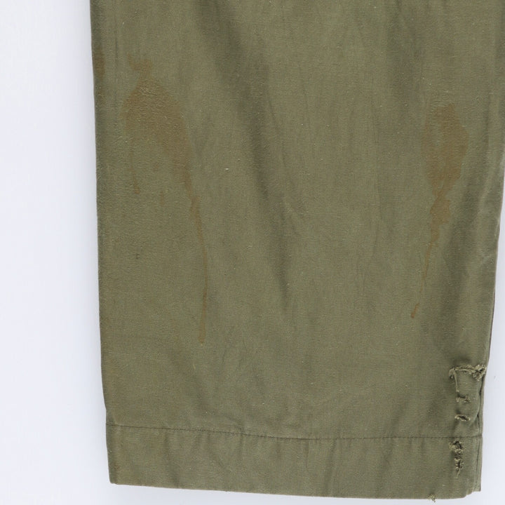 80'S Dutch military genuine double-face military cargo pants 78x80 men's w33 vintage /eaa424158