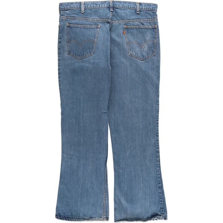Big size 70'S Levi's 646-0217 bell bottom denim pants men's w39 vintage /eaa424174