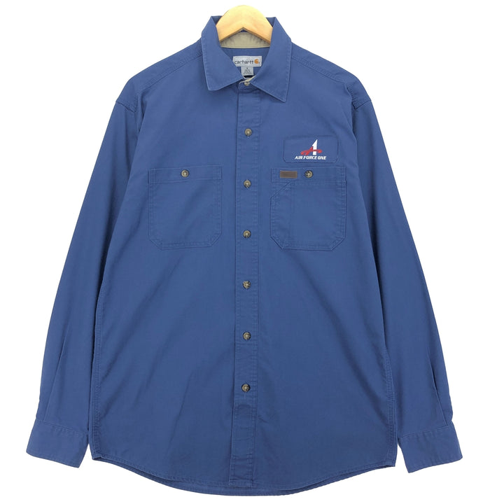 Carhartt Long Sleeve Work Shirt Men's M /eaa424225