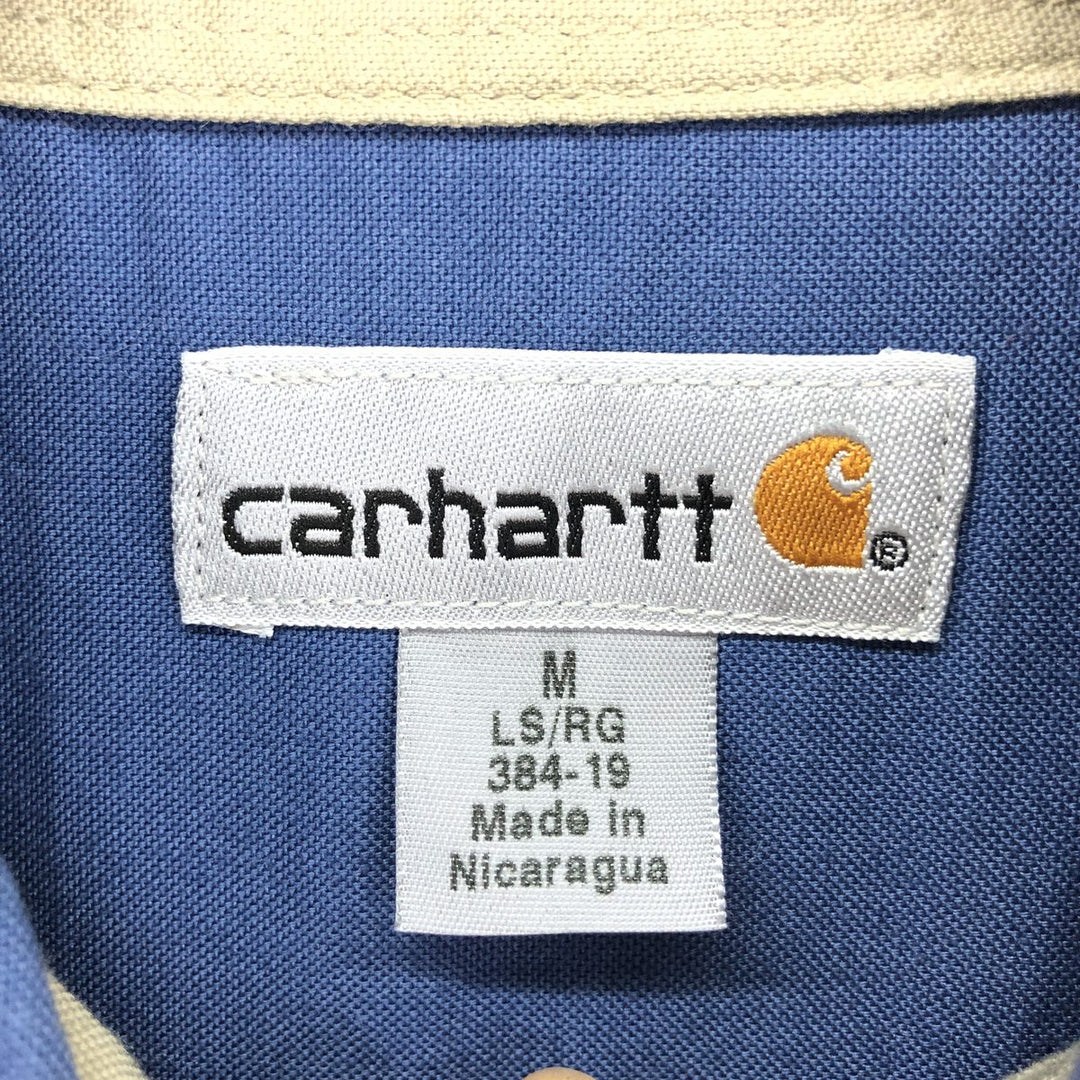 Carhartt Long Sleeve Work Shirt Men's M /eaa424225