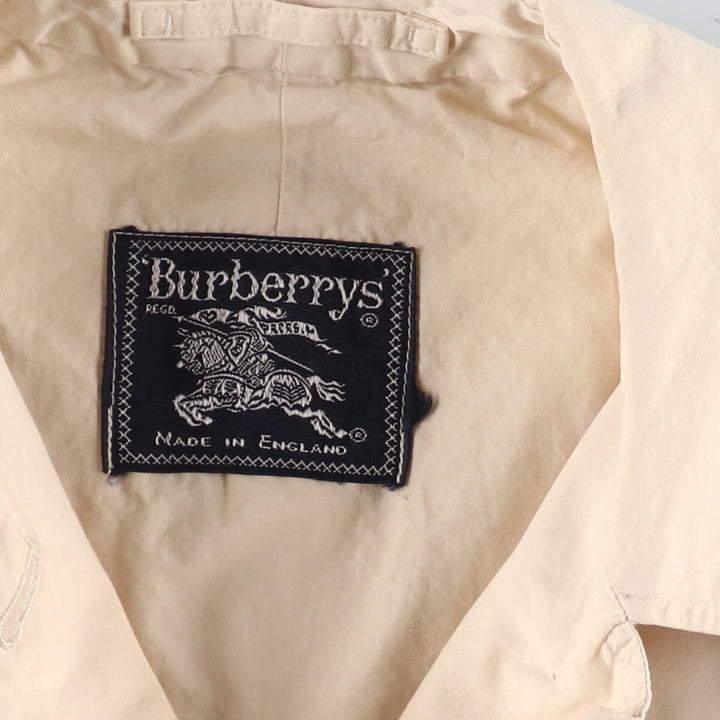 80'S Burberry's 100% cotton Balmacaan coat, made in England, women's M, vintage / eaa424347