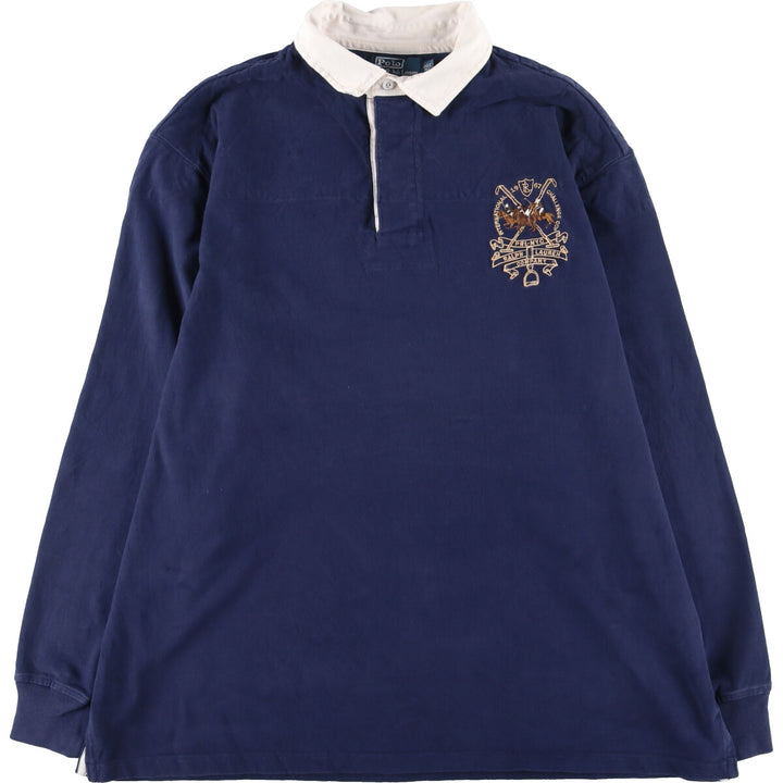 Ralph Lauren POLO by Ralph Lauren long sleeve rugby shirt, men's XXL /eaa424366