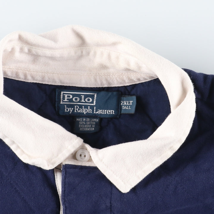 Ralph Lauren POLO by Ralph Lauren long sleeve rugby shirt, men's XXL /eaa424366
