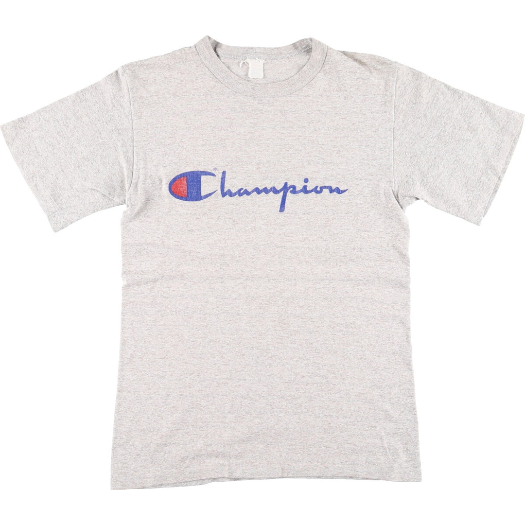 80'S Champion Tricot Tag Logo Print T-Shirt Men's Medium Vintage /eaa424381