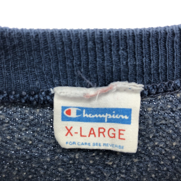 70'S Champion Bar Tag Printed Sweatshirt, Made in USA, Women's XL, Vintage /eaa424402