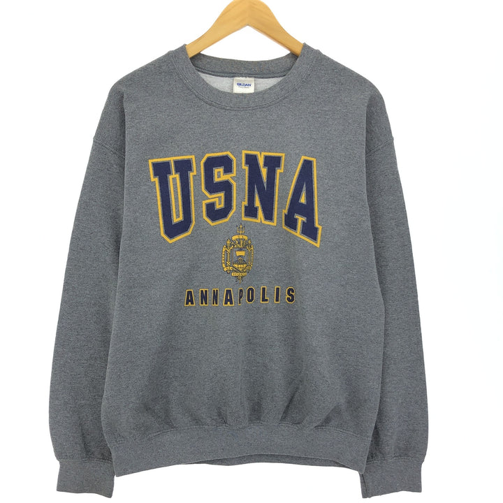 Gildan USNA Naval Academy College Sweatshirt, Men's M /eaa424432