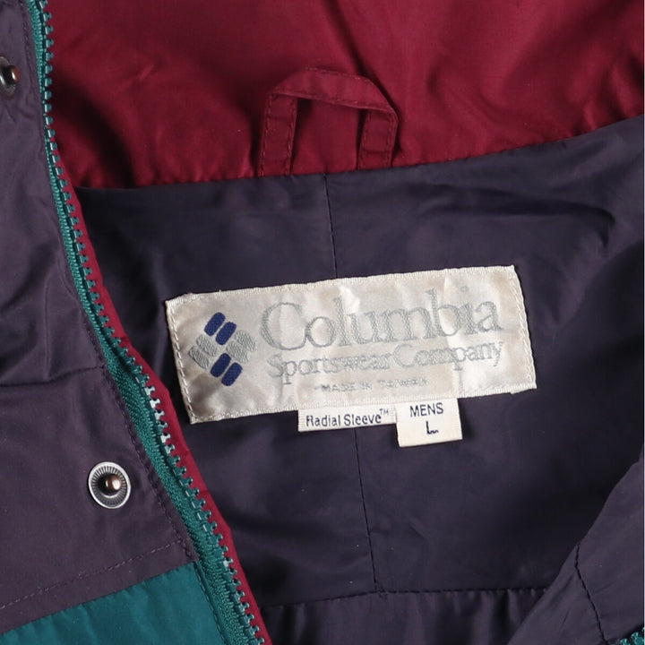 90'S Columbia White Tag Mountain Jacket Shell Jacket Men's L Vintage /eaa424589